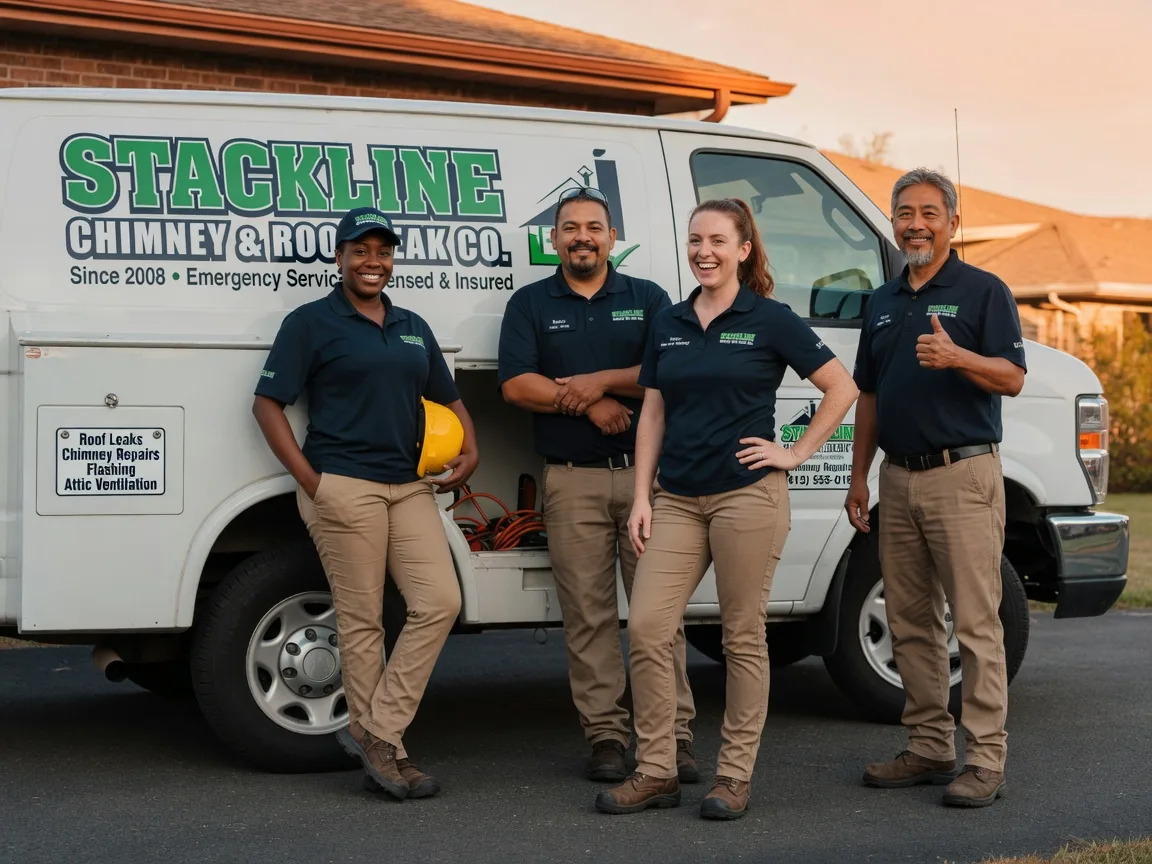 Chimney flashing repair company in Spout Spring, VA